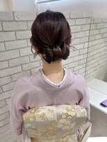 ディティカ ティア(Dityca tia) 参列におすすめタイトシニヨン♪
