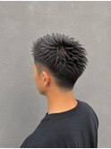 スパイキーショート×フェード