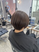ケーオーエスピンク(K O S pink) ショート×ブラウン