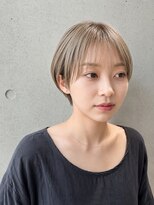 テラ(terra)&nbsp;大人マッシュショート×シアーベージュ/20代30代40代