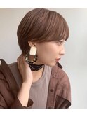 大人くびれマッシュショート_コンマヘアショートパーマ