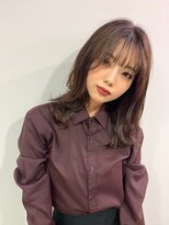 サングース(Sungoose)&nbsp;<sungooseTOKYO>毛先パーマアッシュブラウンネオウルフ