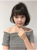 『LOBBY』三浦 似合わせカット☆切りっぱなしボブ