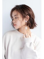 テラスコード(TERRACE CODE) 小顔カットオリーブカラーくすみカラー切りっぱなし20代30代40代