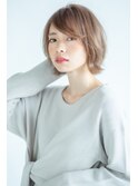 外ハネ×ショートボブ　B