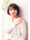 切りっぱなしグラボブロングボブ濡れ髪ウルフパーマネオウルフ