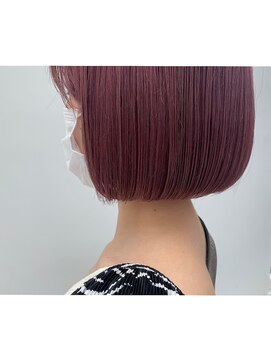 ミー(mii) ミニボブ×グレープカラー