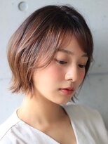 アンドヘアー 西葛西(&-HAIR)&nbsp;大人可愛いレイヤーボブスタイル