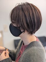 ジエクト 本店(The Ect)&nbsp;韓国マッシュ×中尾ショート×長めシースルーバング