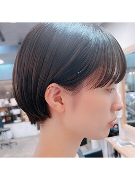 フィン(FiN by allure) 髪質改善ショート×シースルーバング 20代30代40代 /下河原 聡