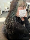 【AKIE】フェイスフレーミング×ペールグリーン
