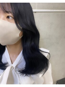 エヴァー(ever) ＊ブルーブラック＊@ever_mito[表参道駅/原宿駅/学割U24]