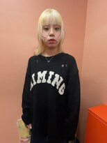 キジ(KIJI)&nbsp;［低負担工程付きブリーチ］抜きっぱなしブロンド