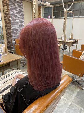 トランクヘアデザイン 大宮(TRUNK hair design) ベリーハイピンク