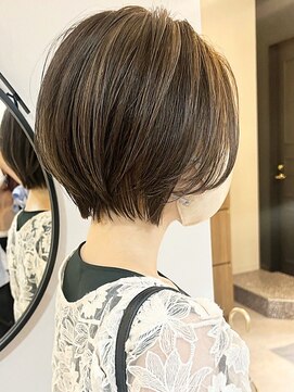 ジアン バイ ミルボン 西宮ガーデンズプラス(GIEN by milbon) 丸みショート×ハイライト