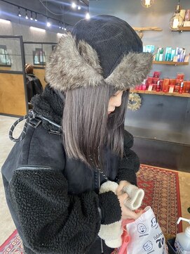 リンダイーロ(Linda Hiro) 【札幌円山】ラベンダーグレージュ/透明感/オージュア/Aujua