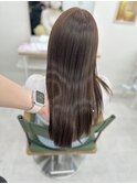 ブリーチなしWカラー明るめベージュ☆