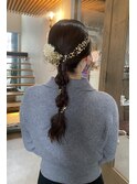 ローポニーアレンジスタイル
