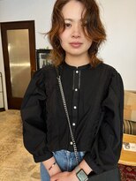 ヤーン(yearn) 《yearn》Oブラウン×ミディアム×ウェーブ(伏見/栄/名駅)