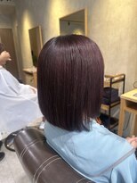 ベルプロッドバイアルター 千葉(bel. prod by aL-ter)&nbsp;【bel.高野】ボルドーブラウン