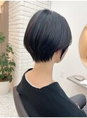 40代/50代/絶壁解消・前下がり・ショートボブ