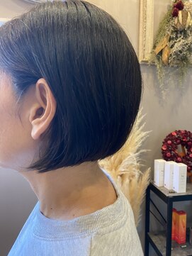 ポポラヘアー(popola hair) 耳掛け　ミニボブ