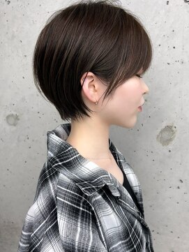 ビューブルー 亀戸錦糸町(VIEW BLUE) 美髪シアーカラーピンクブラウンショート