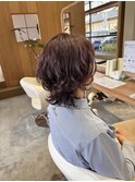 バイオレット×ウルフパーマ