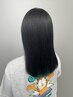 【短期で暗くしたい方必見☆】暗髪カラー+前処理トリートメント￥7400