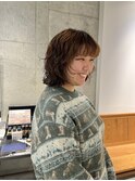 レイヤーボブパーマ