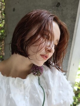 マッシュ アドベ 八戸ノ里(MASHU ADOBE) simple bob × brad orange
