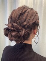 マーズ(Hair&Make Mars+)&nbsp;編み込みアップ