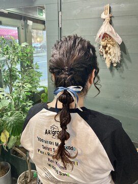 マーシュ(marshu) 【marshu osaka】ヘアセット／編み下ろし