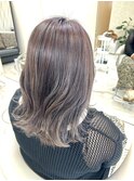 透明感カラー×グレージュ