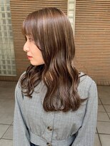 ネス(ness) ブリーチカラー/ハイライト/レイヤーカット/ダブルカラー