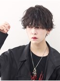 Men'sカット/学割U24カットカラー/眉毛/ニュアンスパーマ/新越谷