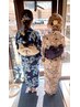 【夏祭り】浴衣着付＋ヘアセット　￥6600