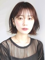 ブロウ ネックス ザ サロン 表参道(VLOW nex the salon)&nbsp;【hit style＃31】愛されボブ vlow 表参道 韓国 髪質改善 前髪