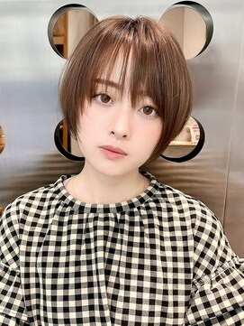 ルージュシー 堀江(RU10C) ミニボブウルフカットロングウルフレイヤーショートウルフ40代