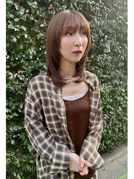 デザート(Des.Art) 【天神赤坂】20代30代40代レイヤーカット/ベージュカラー