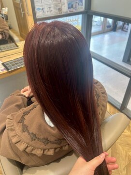 ヘア ルーナ バイ アプリーレ(hair lune by Aprire) 艶カラー 美シルエットこなれヘア 10代20代30代40代