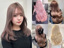 ★ハイトーンが映える巻き髪スタイル★ロングスタイルコレクション