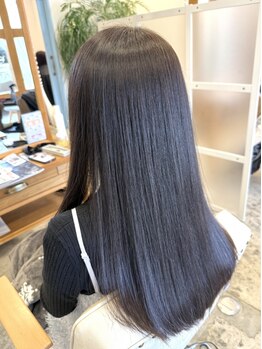 アン(an)の写真/［髪質改善MENU取り扱い♪］ケア知識豊富な実力派STAFFが憧れの美髪をご提供!こだわりの髪質改善カラーも◎