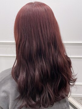 リルミー(Lilme) 【カラー】ブリーチなしW!チェリーピンク♪_ユウ