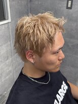 ルイス(L'wis)&nbsp;スパイキーショート×ミルクティベージュ