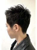 髪質改善　スパイキーショート