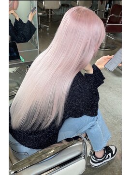 ラッドルーム(LAD ROOM.) ホワイトピンク/エフェクトブリーチ/ホワイトブリーチカラー