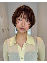 ピカイチテンジン エムスラッシュ(pikAicHi Tenjin×M.SLASH)&nbsp;小顔見えひし形ショートボブ