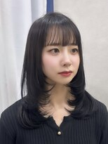 ソア 並木坂(Soa)&nbsp;韓国スタイル/ミディアムレイヤー/グレージュ/Chihiro