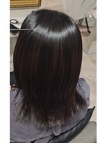 アンドットエス 銀座(and.S)&nbsp;【レイヤー×縮毛矯正】レイヤーでも馴染むやわらか縮毛矯正